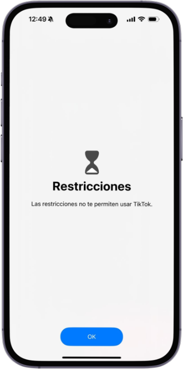 iPhone con Recobra
